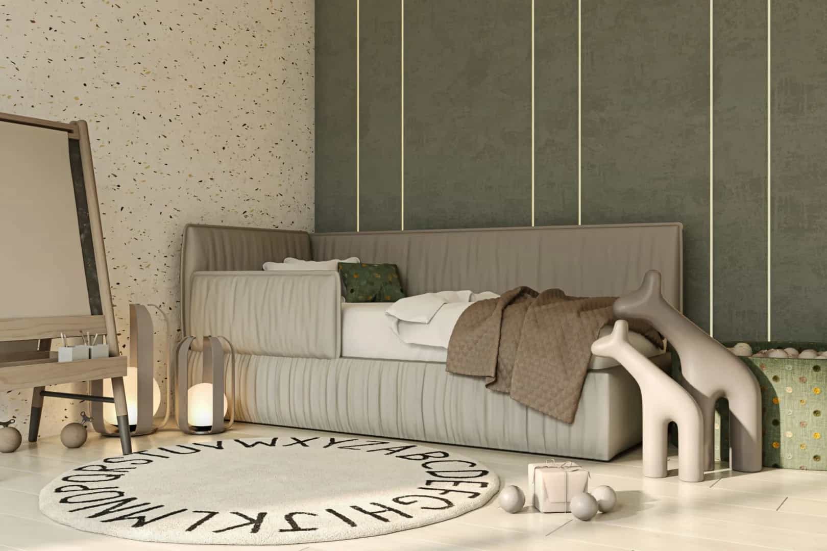 Vaikiška lova Barney