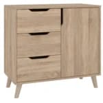 Komoda K-3+1 Retro Komodos Miegamojo baldai Svetainės baldai Vaikų baldai thumbnail