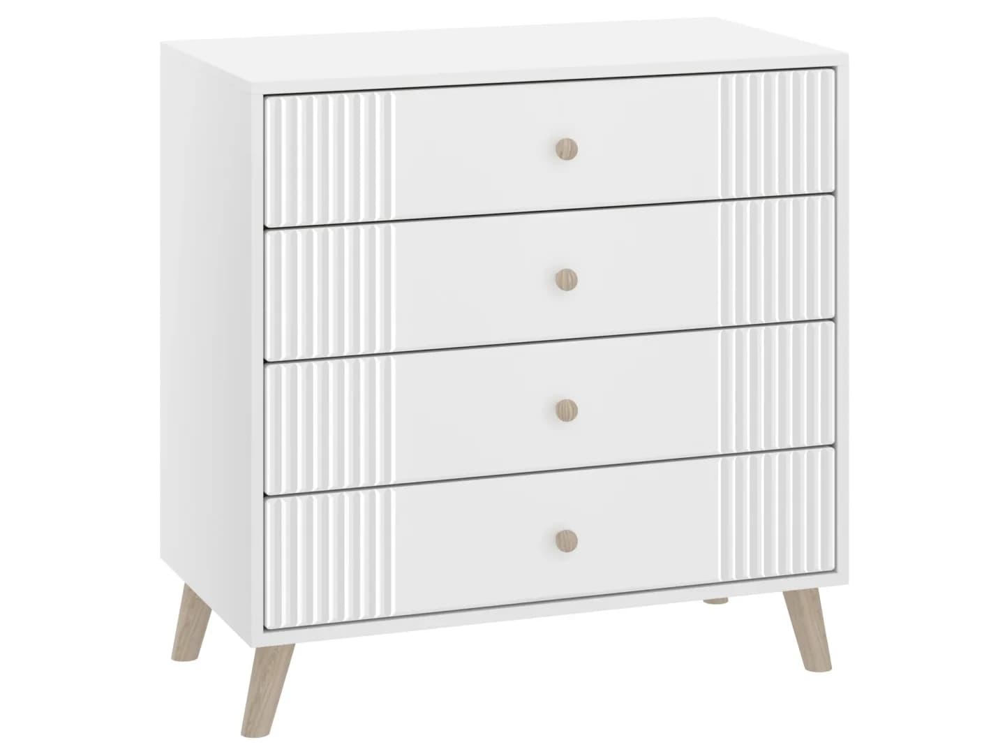 Komoda K-4 MDF Retro Komodos Miegamojo baldai Svetainės baldai Vaikų baldai