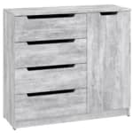 Komoda K-4+1 ECO Komodos Miegamojo baldai Svetainės baldai Vaikų baldai thumbnail