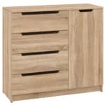 Komoda K-4+1 ECO Komodos Miegamojo baldai Svetainės baldai Vaikų baldai thumbnail