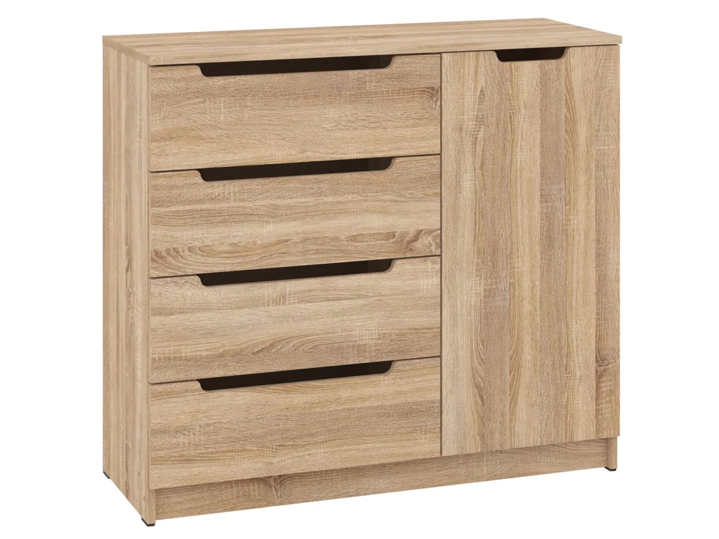 Komoda K-4+1 ECO Komodos Miegamojo baldai Svetainės baldai Vaikų baldai