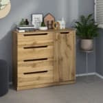 Komoda K-4+1 ECO Komodos Miegamojo baldai Svetainės baldai Vaikų baldai thumbnail