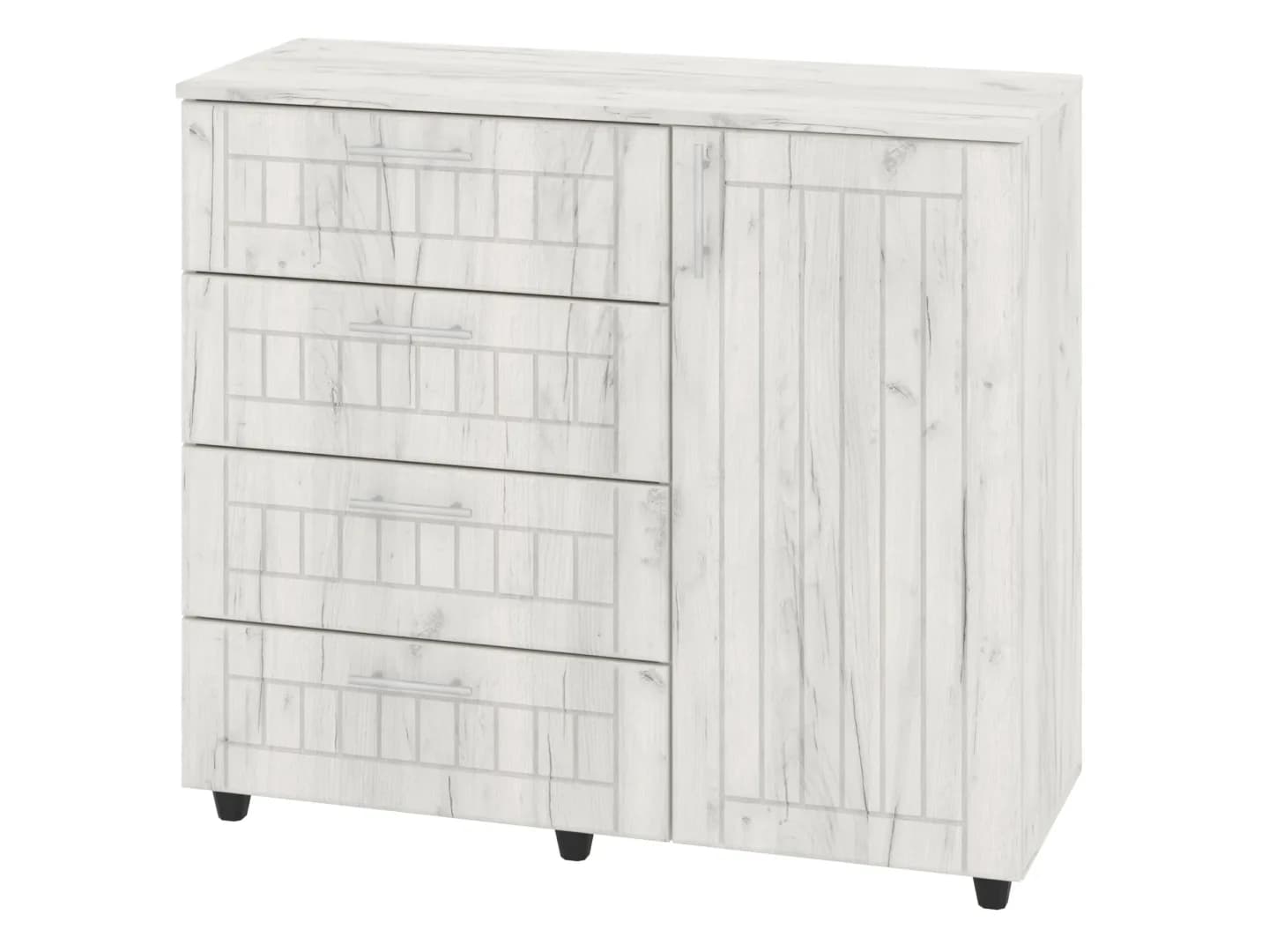 Komoda K-4+1 MDF Komodos Miegamojo baldai Svetainės baldai Vaikų baldai