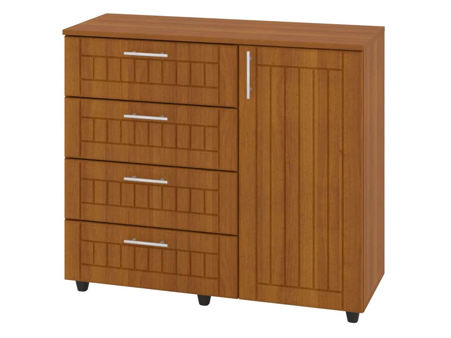 Komoda K-4+1 MDF Komodos Miegamojo baldai Svetainės baldai Vaikų baldai