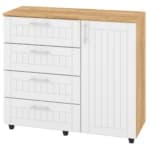 Komoda K-4+1 MDF Komodos Miegamojo baldai Svetainės baldai Vaikų baldai thumbnail