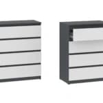 Komoda NS-4 Komodos Miegamojo baldai Svetainės baldai Vaikų baldai thumbnail