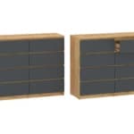 Komoda NS-8 Komodos Miegamojo baldai Svetainės baldai Vaikų baldai thumbnail