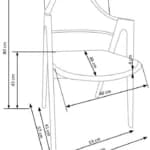 Kėdė K344 Kėdės Virtuvės baldai thumbnail