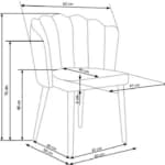 Kėdė K386 Kėdės Virtuvės baldai thumbnail