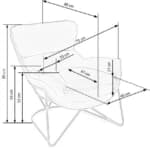 Fotelis VOLKER Foteliai Svetainės baldai thumbnail