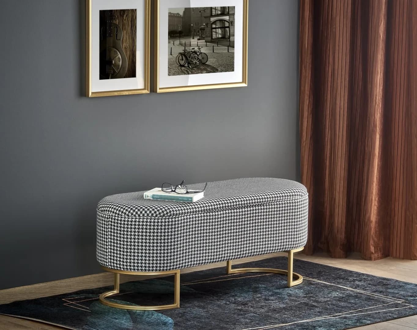 Suoliukas HARMONY Miegamojo baldai Suoliukai