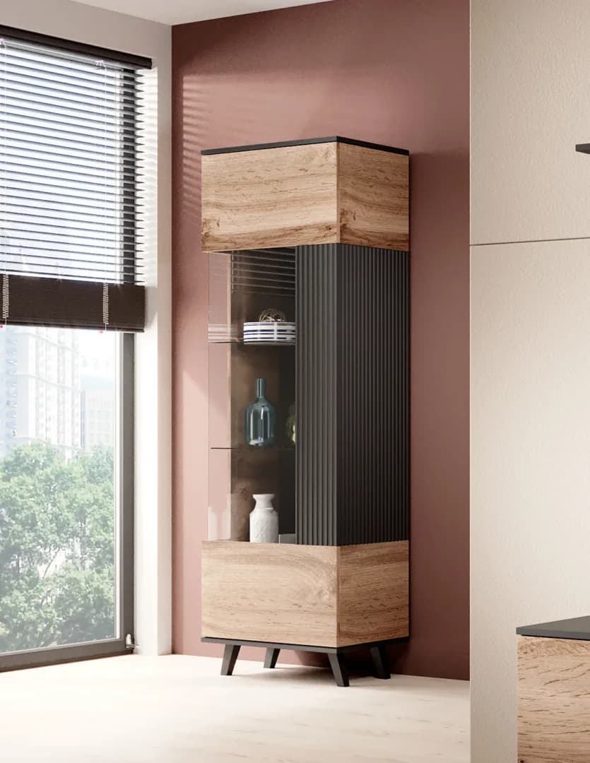 Vitrina RANDOM W-1 Svetainės baldai Vitrinos