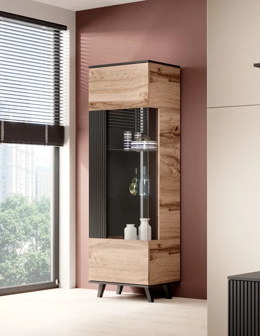 Vitrina RANDOM W-1 Svetainės baldai Vitrinos