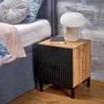 Naktinis staliukas NELA Miegamojo baldai Naktiniai staliukai thumbnail