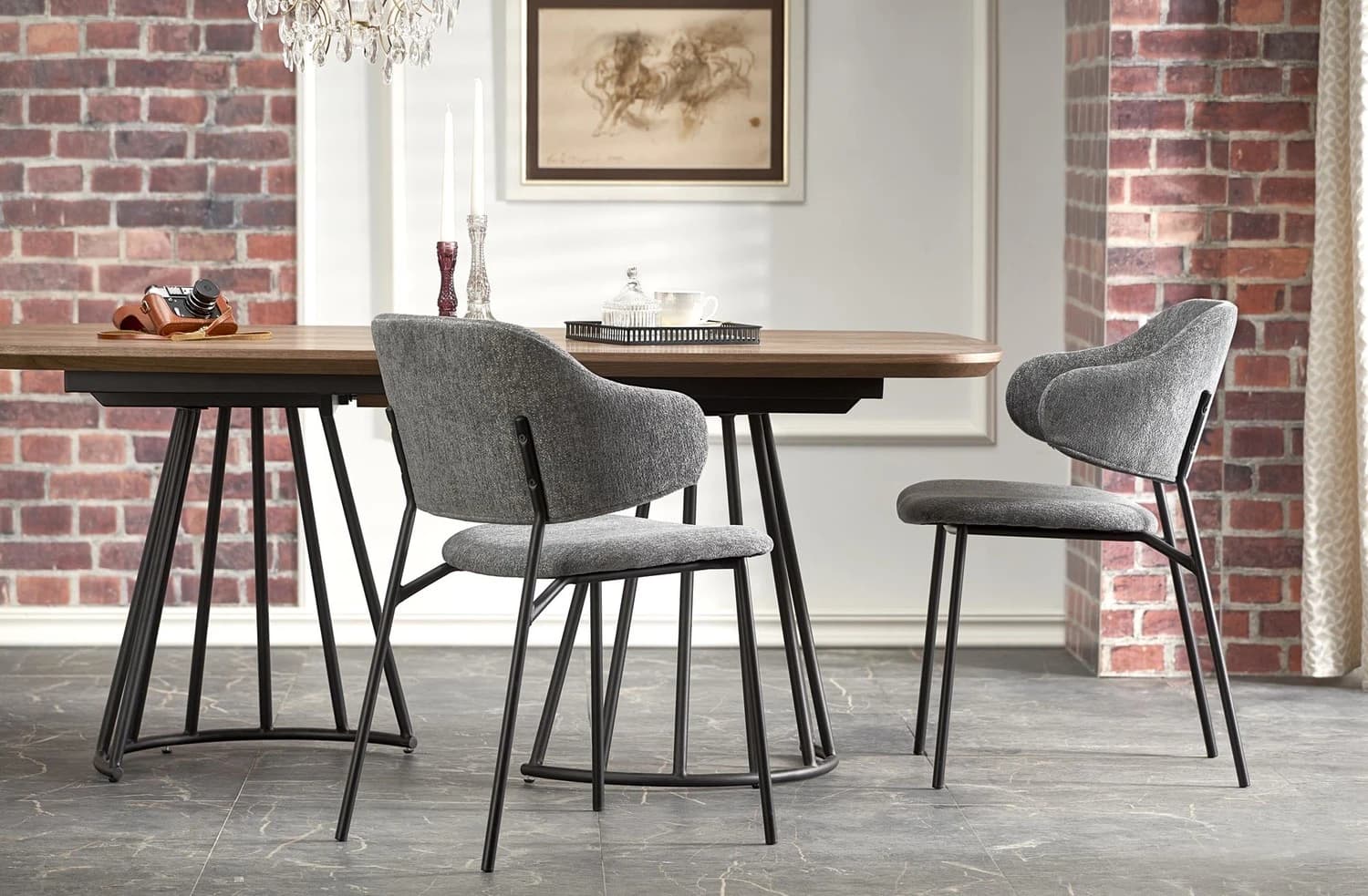 Kėdė K497 Kėdės Virtuvės baldai