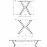 Stalas PERONI Stalai Virtuvės baldai thumbnail