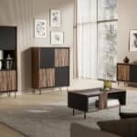 Vitrina SWING W-1 Svetainės baldai Vitrinos thumbnail