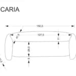 Suoliukas FICARIA Miegamojo baldai Suoliukai thumbnail