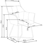 Kėdė K377 Kėdės Virtuvės baldai thumbnail