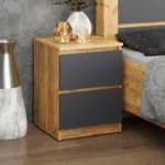 Naktinis staliukas NS-PT-2 Miegamojo baldai Naktiniai staliukai thumbnail