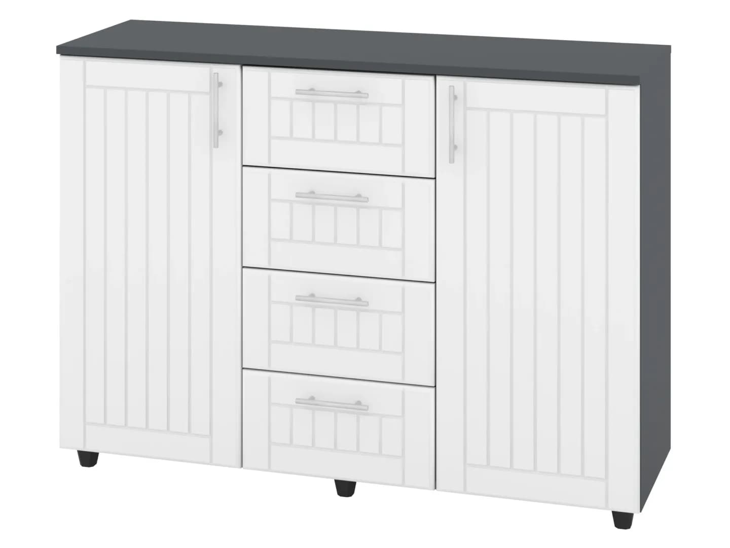 Komoda K-4+2 MDF Komodos Miegamojo baldai Svetainės baldai Vaikų baldai