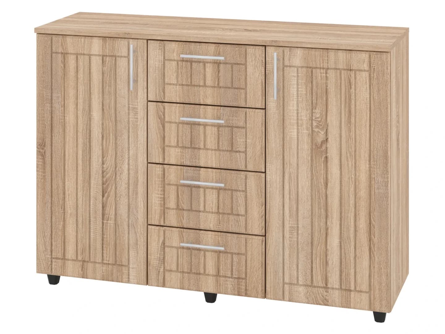 Komoda K-4+2 MDF Komodos Miegamojo baldai Svetainės baldai Vaikų baldai