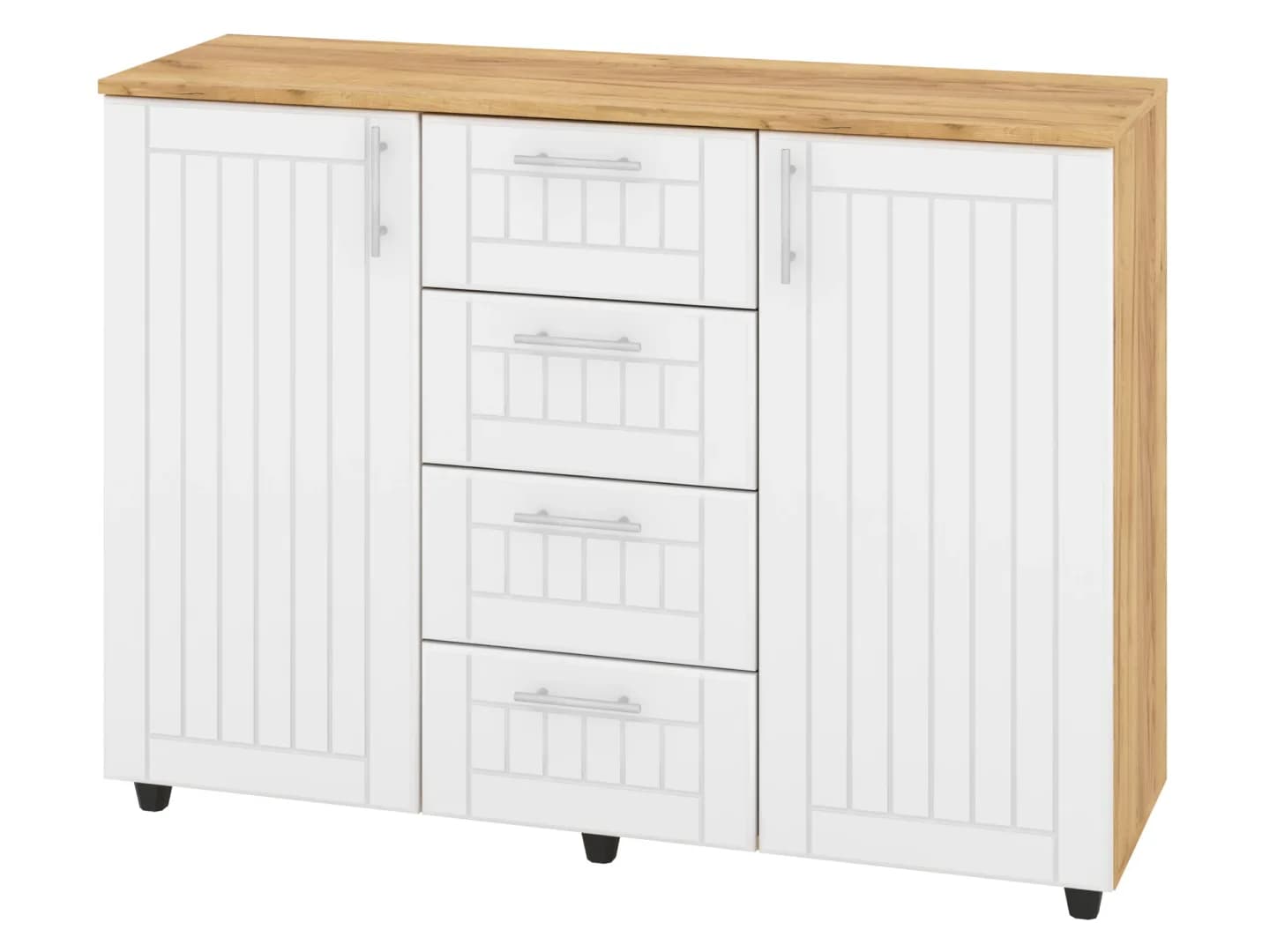 Komoda K-4+2 MDF Komodos Miegamojo baldai Svetainės baldai Vaikų baldai