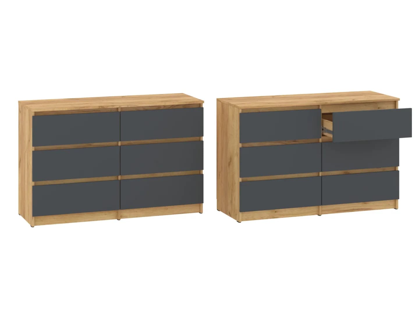 Komoda NS-6 Komodos Miegamojo baldai Svetainės baldai Vaikų baldai