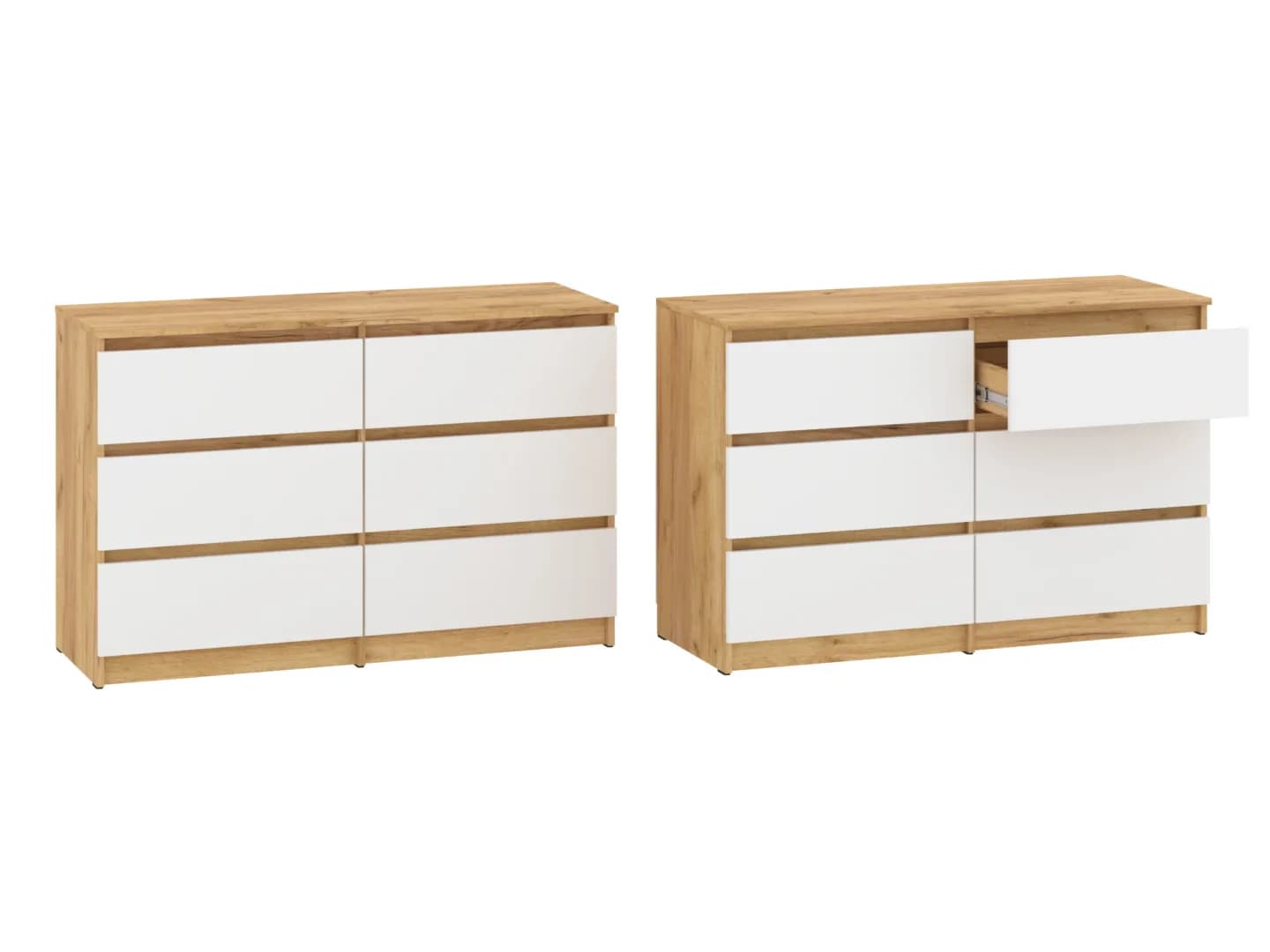 Komoda NS-6 Komodos Miegamojo baldai Svetainės baldai Vaikų baldai