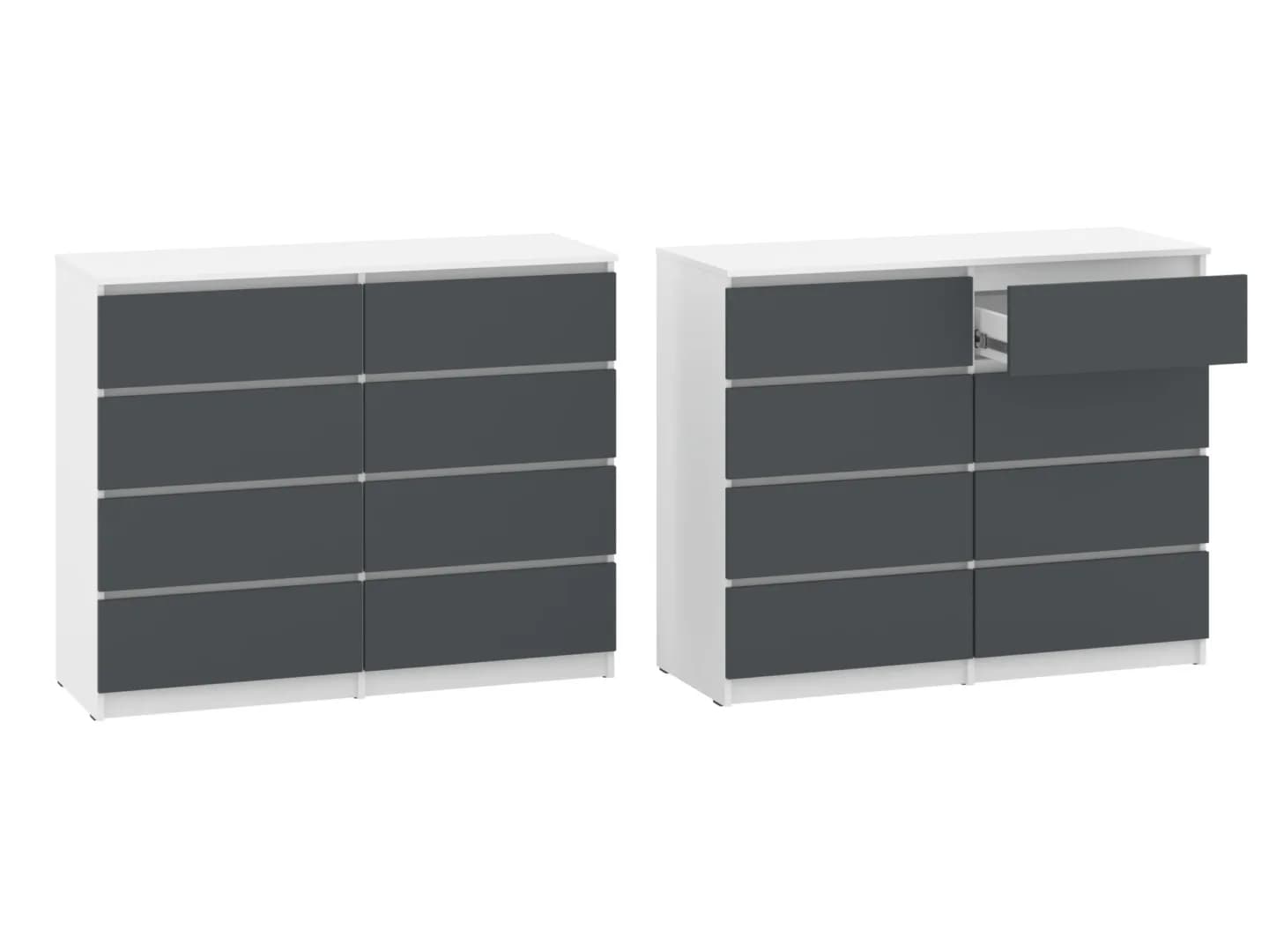 Komoda NS-8 Komodos Miegamojo baldai Svetainės baldai Vaikų baldai