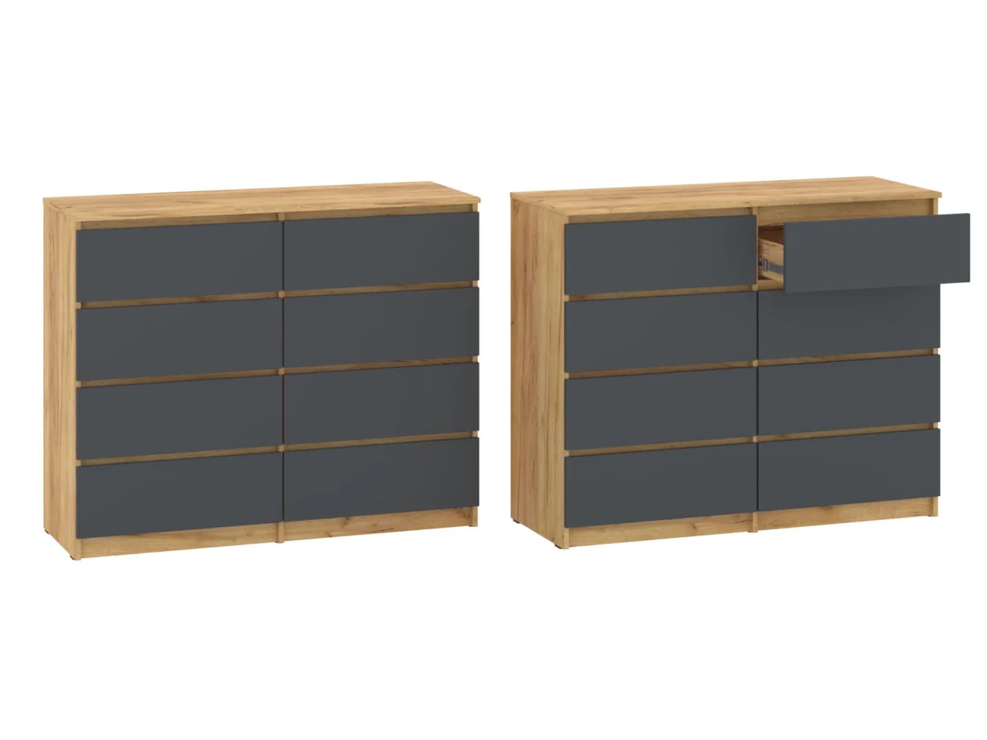 Komoda NS-8 Komodos Miegamojo baldai Svetainės baldai Vaikų baldai