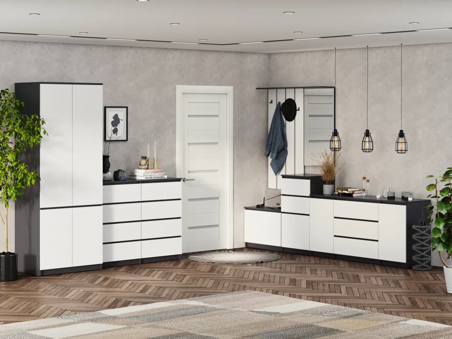 Komoda NS-3+2 Komodos Miegamojo baldai Svetainės baldai Vaikų baldai