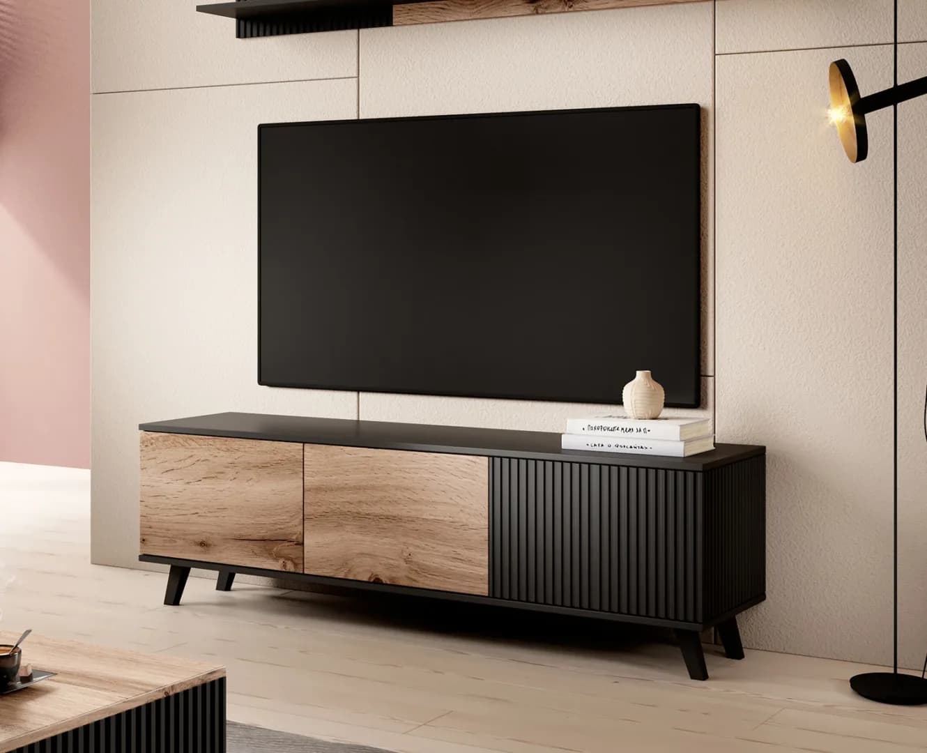 TV staliukas RANDOM RTV-1 Svetainės baldai TV staliukai