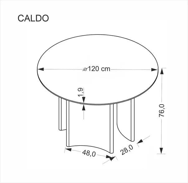 Stalas CALDO Stalai Virtuvės baldai
