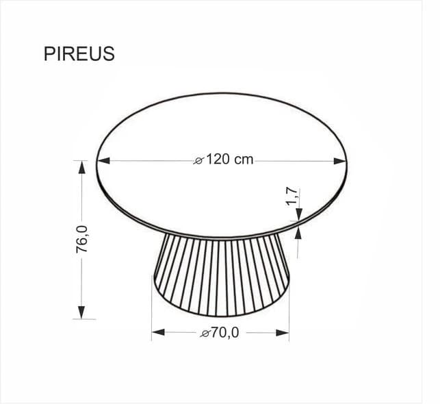 Stalas PIREUS Stalai Virtuvės baldai