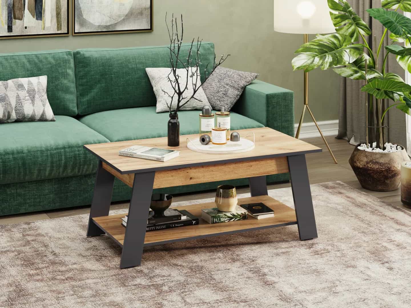 Žurnalinis staliukas Akcent