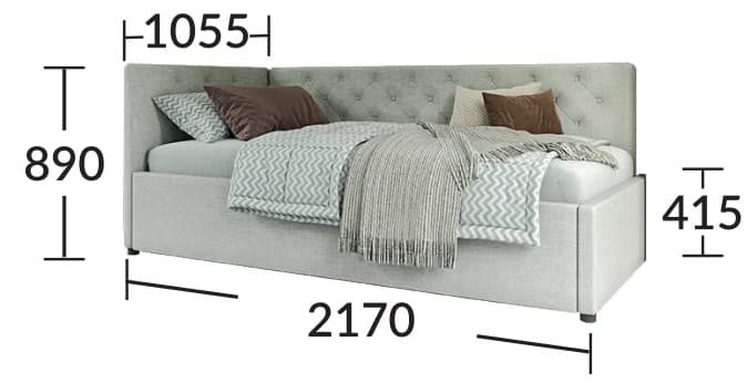 Vaikiška lova Emily Vaikiškos lovos Vaikų baldai