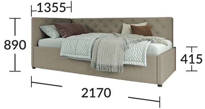 Vaikiška lova Emily Vaikiškos lovos Vaikų baldai